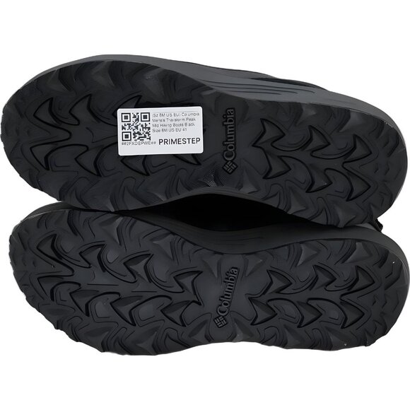 Columbia Trailstorm Peak Mid Men's Hiking Boots Black US 8M EU 41 - Picture 6 of 6